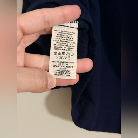 Free People City Lights Turtleneck Blue Top Size L - Picture 7 of 7